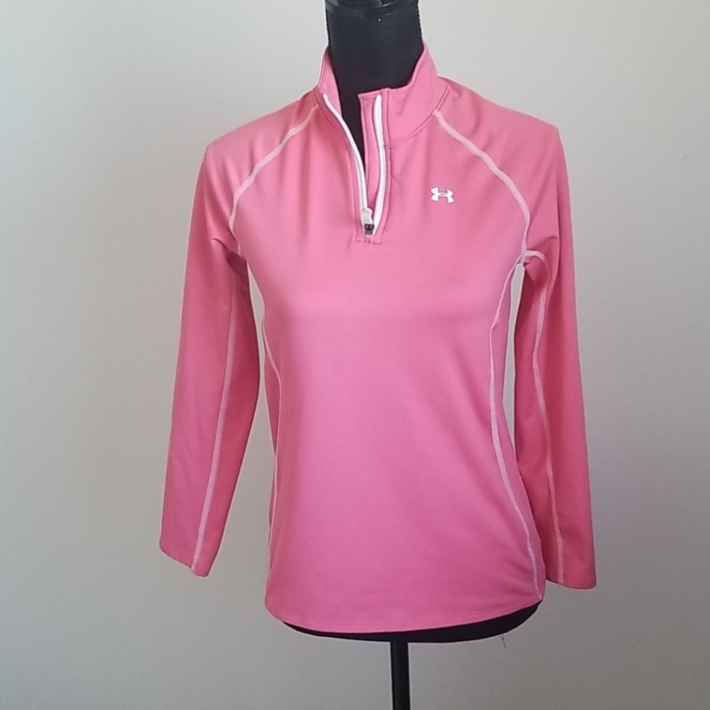 UNDER ARMOUR pink top size L